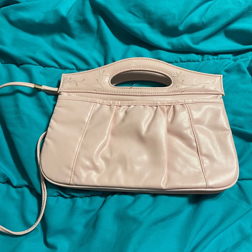Super cute vintage bag in light light pink 1980s